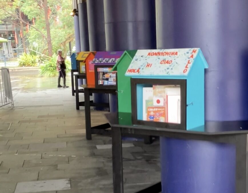Children’s International Street Library Project In Darling Harbour This April