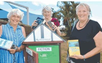 Article from local paper re launch of our street library bribie Island – Street Library Incorporated Mail
