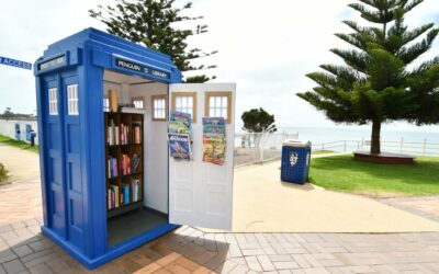 Tardis book exchange appears in Penguin | The Advocate