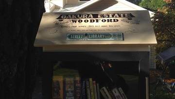 Street Library opens in Woodford