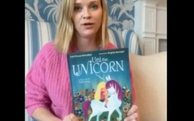 Reese Witherspoon reads Uni The Unicorn by Amy Krouse Rosenthal
