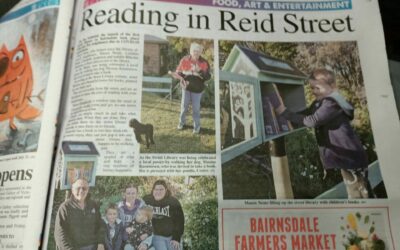 Bairnsdale Advertiser Celebrate their Street Library