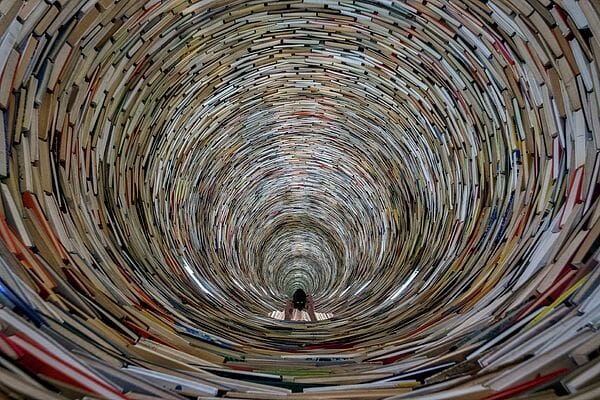 The Book Tower at the Municipal Library of Prague - Street Library ...