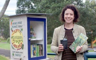 Gerringong community connects through street library and garden