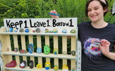 ‘It’s nice to spread some joy’: West Bridgewater now has its own ‘rock library’