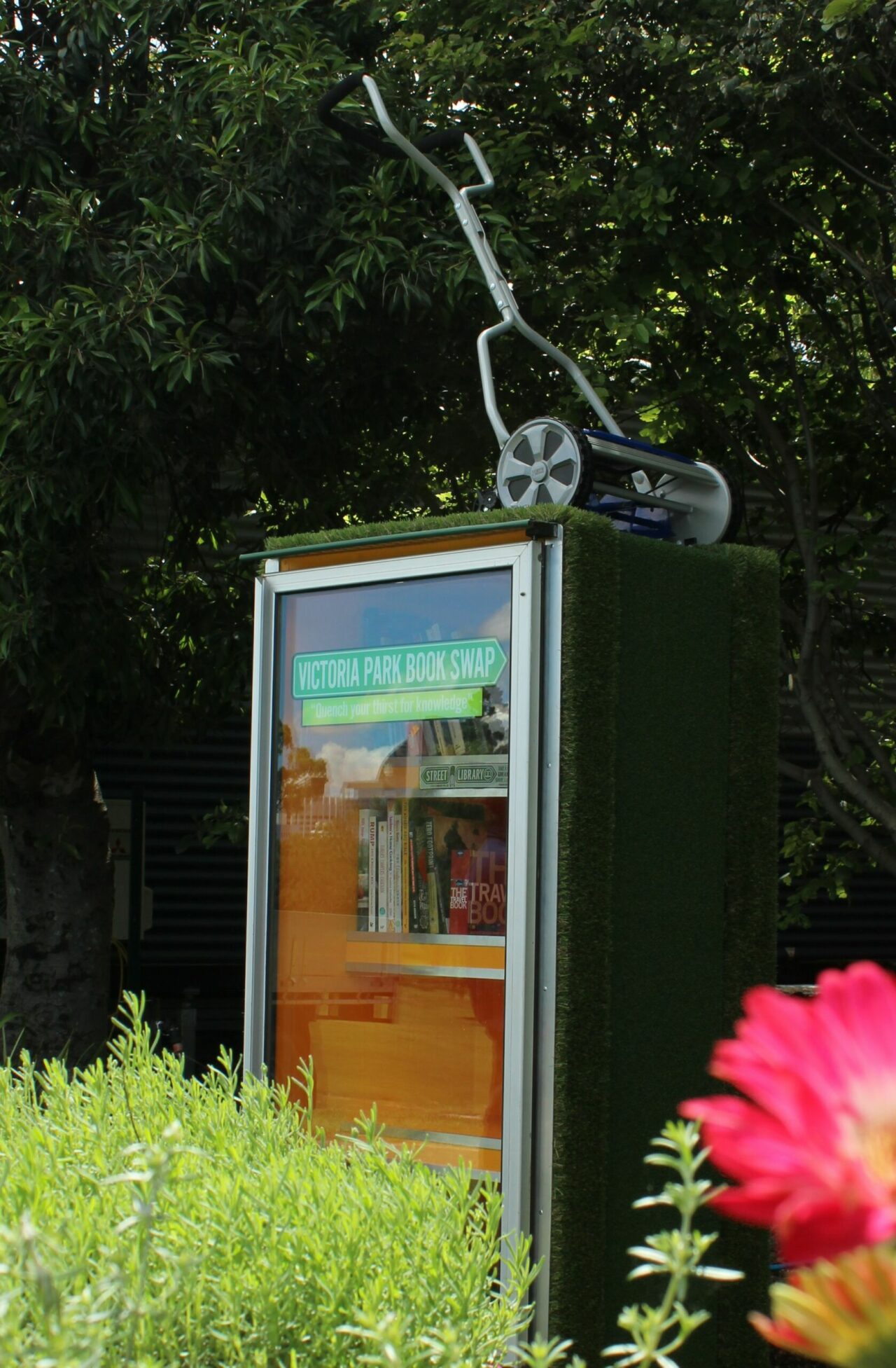 Victoria Park Book Swap Street Library Australia