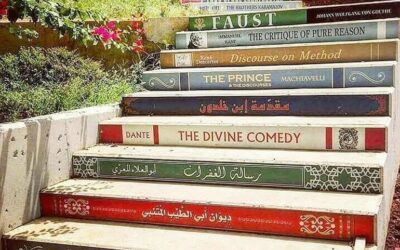Stairway to book heaven