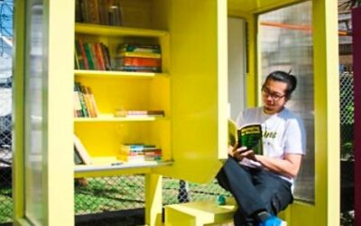 Penang’s old phone booths get a new ring as pop-up libraries
