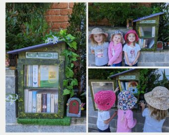 children of Dido St Early Learning Centre who fundraised to purchase their Street Library
