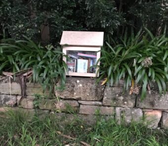 A street library in Como, NSW