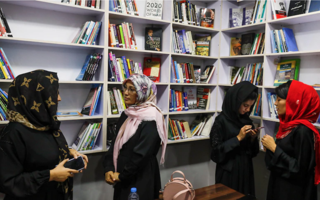 Afghan women have opened a library to combat Taliban ruling