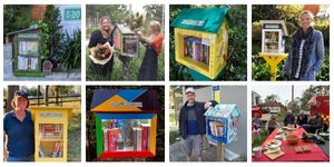 a selection of Street Libraries