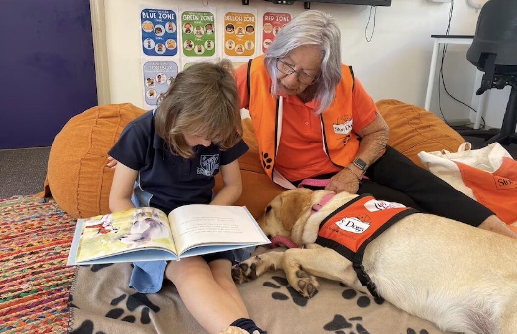 Why dogs are proving to be the perfect listeners for young children struggling to read