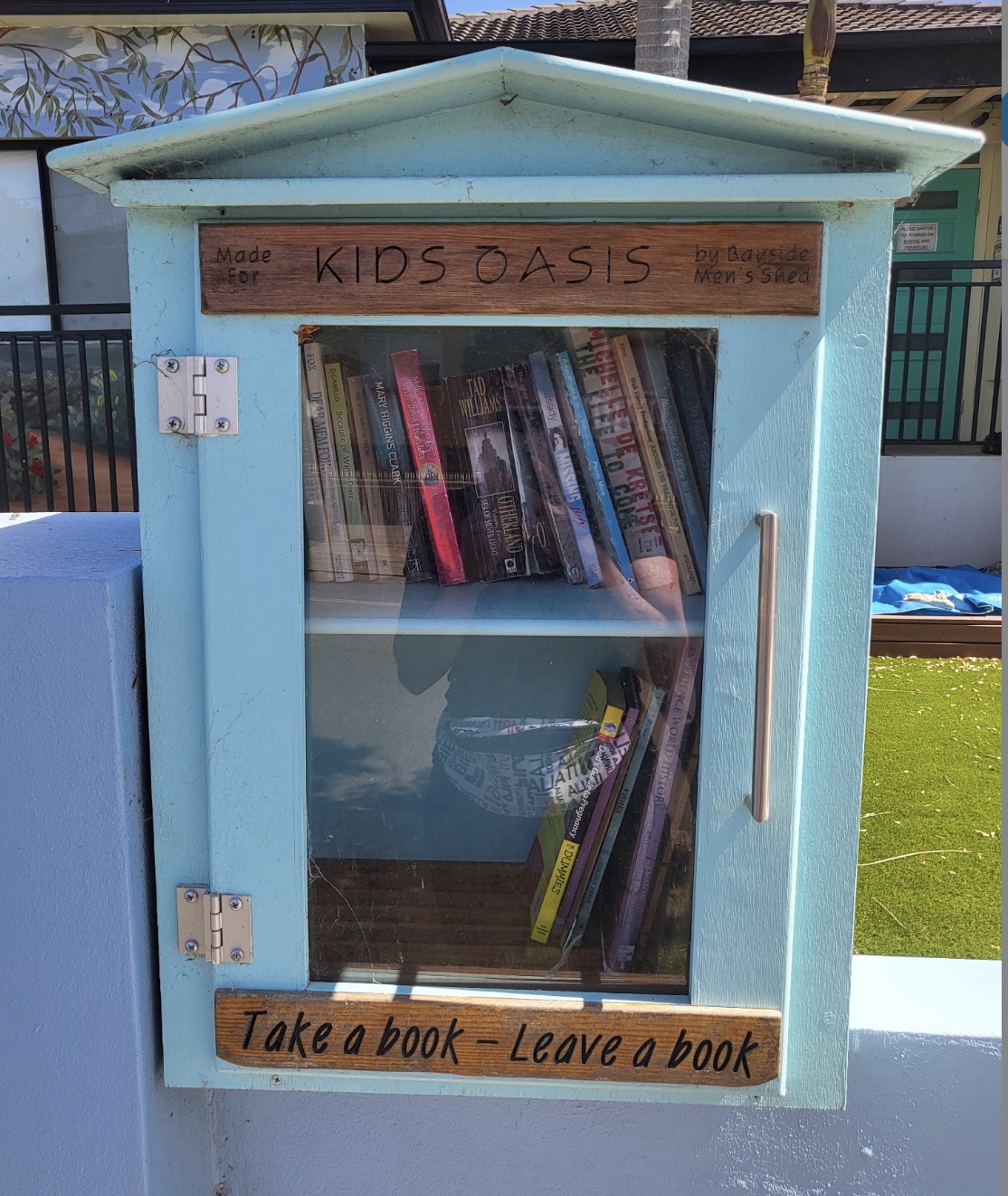 Kid's Oasis Street Library in Kingsgrove.
